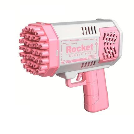 Mini mitragliatrice pistola spara bolle di sapone a batteria con luce enzoled