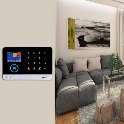 Sistema di allarme di sicurezza gsm antifurto wireless completo con app sms - enzoled
