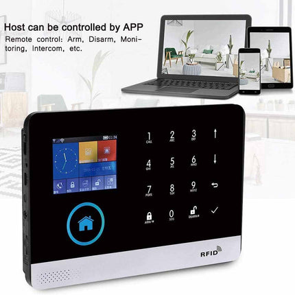 Sistema di allarme di sicurezza gsm antifurto wireless completo con app sms - enzoled