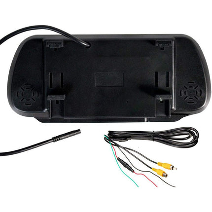 Monitor 7 specchietto retrovisore per auto camper comandi touch schermo LCD enzoled