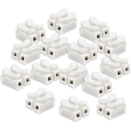 Set 36 morsetti a molla connettori per cavi elettrici collegamento in serie senza saldatura AC220V 5A per cablaggio elettrico - enzoled