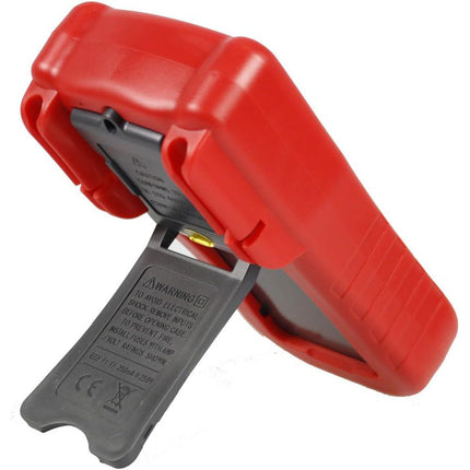 Multimetro digitale tester di tensione con puntali con display LCD