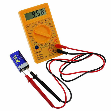 Multimetro digitale con display lcd tester tensione e corrente enzoled