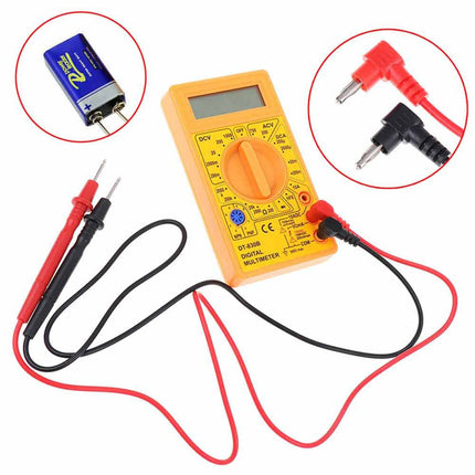Multimetro digitale con display lcd tester tensione e corrente enzoled