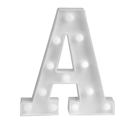 Lettere luminose a led alfabeto dalla A alla Z luminoso per decorazione casa compleanni nozze festa bar eventi luce calda - enzoled