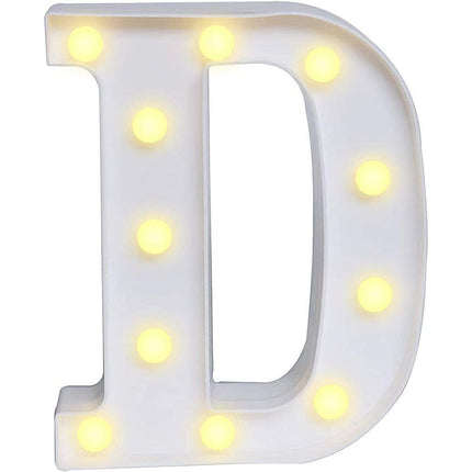 Lettere luminose a led alfabeto dalla A alla Z luminoso per decorazione casa compleanni nozze festa bar eventi luce calda - enzoled