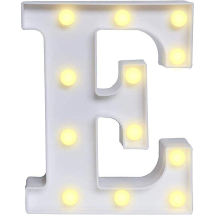 Lettere luminose a led alfabeto dalla A alla Z luminoso per decorazione casa compleanni nozze festa bar eventi luce calda - enzoled