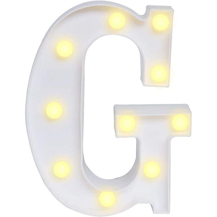Lettere luminose a led alfabeto dalla A alla Z luminoso per decorazione casa compleanni nozze festa bar eventi luce calda - enzoled