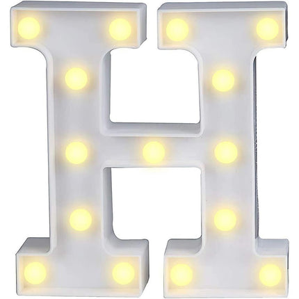 Lettere luminose a led alfabeto dalla A alla Z luminoso per decorazione casa compleanni nozze festa bar eventi luce calda - enzoled