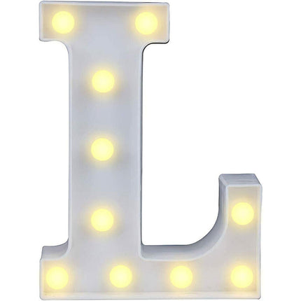 Lettere luminose a led alfabeto dalla A alla Z luminoso per decorazione casa compleanni nozze festa bar eventi luce calda - enzoled