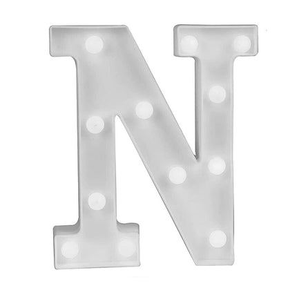 Lettere luminose a led alfabeto dalla A alla Z luminoso per decorazione casa compleanni nozze festa bar eventi luce calda - enzoled
