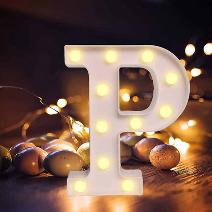 Lettere luminose a led alfabeto dalla A alla Z luminoso per decorazione casa compleanni nozze festa bar eventi luce calda - enzoled