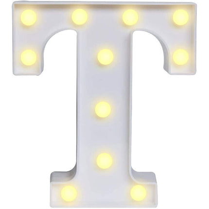 Lettere luminose a led alfabeto dalla A alla Z luminoso per decorazione casa compleanni nozze festa bar eventi luce calda - enzoled