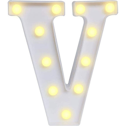 Lettere luminose a led alfabeto dalla A alla Z luminoso per decorazione casa compleanni nozze festa bar eventi luce calda - enzoled