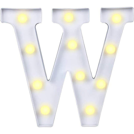 Lettere luminose a led alfabeto dalla A alla Z luminoso per decorazione casa compleanni nozze festa bar eventi luce calda - enzoled