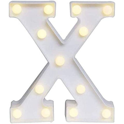 Lettere luminose a led alfabeto dalla A alla Z luminoso per decorazione casa compleanni nozze festa bar eventi luce calda - enzoled