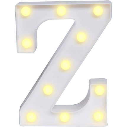 Lettere luminose a led alfabeto dalla A alla Z luminoso per decorazione casa compleanni nozze festa bar eventi luce calda - enzoled