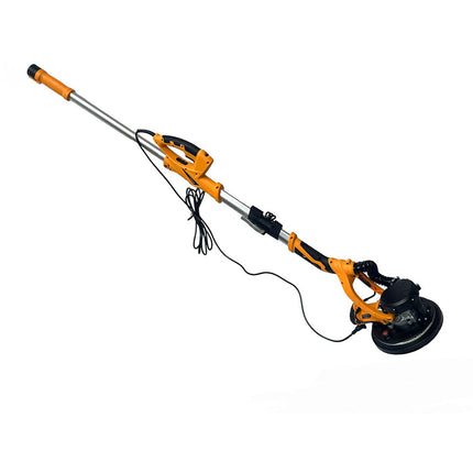 Levigatrice a giraffa per muro soffitto pareti cartongesso 800 watt con led pieghevole con manico estensibile disco da Ø 225 mm - enzoled