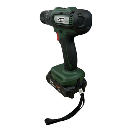 Trapano ad impatto ricaricabile cordless doppia batteri 68V mandrino in metallo 13 mm 2 velocità 18 accessori in valigetta - enzoled