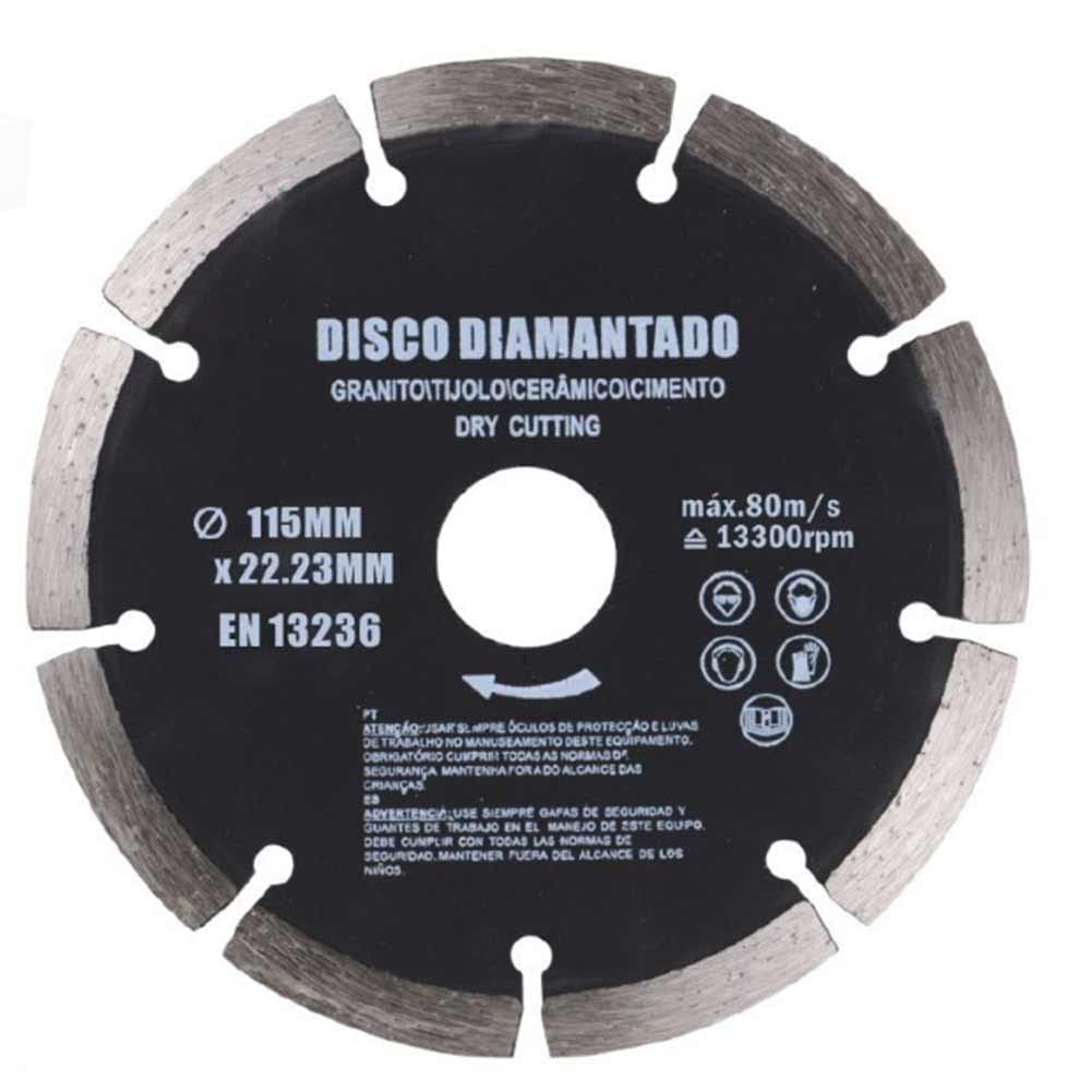 Disco diamantato segmentato180 mm 125  mm 115 mm per tagliapiastrelle smerigliatrice flex lama da taglio piastrelle granito ceramica - enzoled