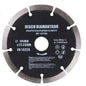 Disco diamantato segmentato180 mm 125  mm 115 mm per tagliapiastrelle smerigliatrice flex lama da taglio piastrelle granito ceramica - enzoled