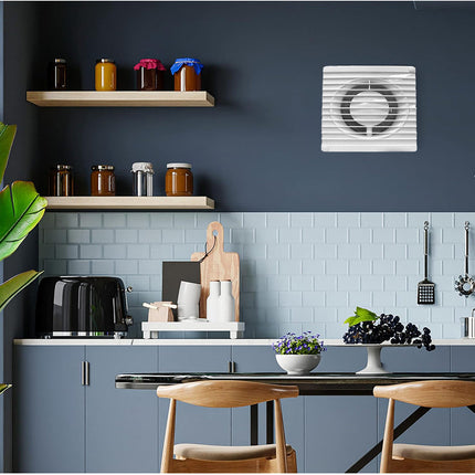 Aspiratore con ventola da parete per estrazione d’aria ventilazione per cambio aria elimina odori bagni ambienti pubblici e domestici 15 watt - enzoled