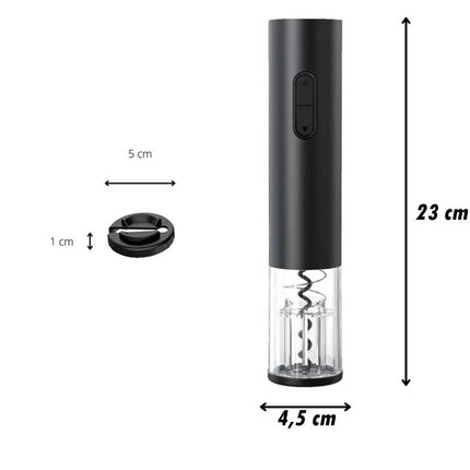 Apribottiglia elettrico a batteria per bottiglia di vino cavatappi taglia capsula apri bottiglia - enzoled