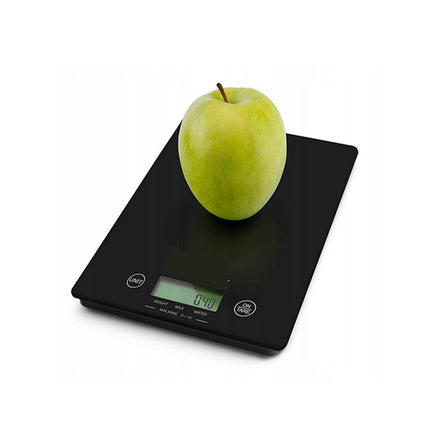 Bilancia digitale da cucina per alimenti slim con display lcd per gr kg lb ml OZ da 1gr a 5kg - enzoled