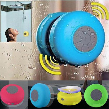 Cassa bluetooth ricaricabile impermeabile speaker altoparlante con microfono per doccia con ventosa - enzoled