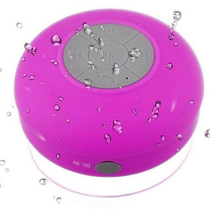 Cassa bluetooth ricaricabile impermeabile speaker altoparlante con microfono per doccia con ventosa - enzoled