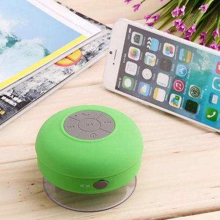Cassa bluetooth ricaricabile impermeabile speaker altoparlante con microfono per doccia con ventosa - enzoled