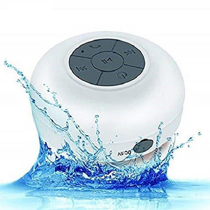 Cassa bluetooth ricaricabile impermeabile speaker altoparlante con microfono per doccia con ventosa - enzoled