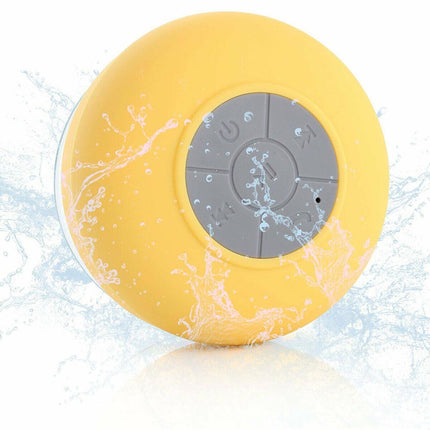 Cassa bluetooth ricaricabile impermeabile speaker altoparlante con microfono per doccia con ventosa - enzoled
