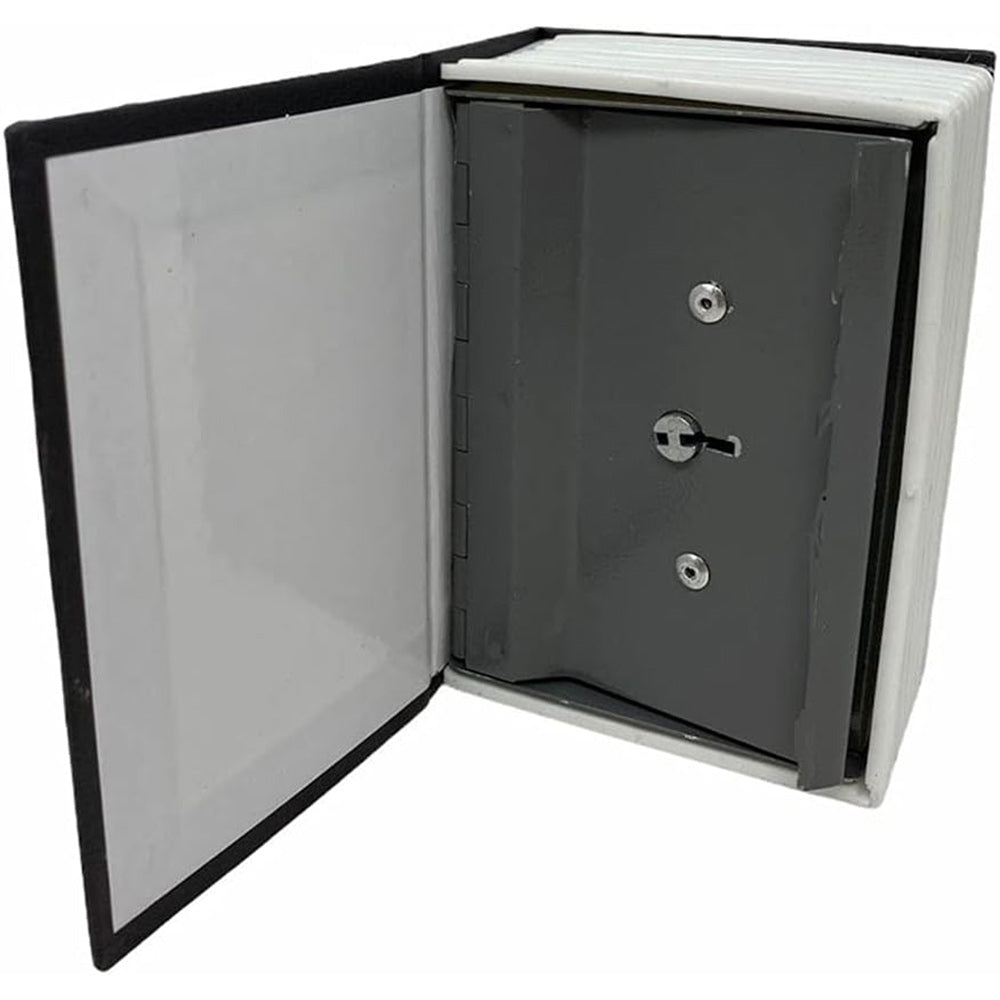 Cassaforte di sicurezza a forma di libro cassetta portavalori cassa forte finto dizionario con due chiavi - enzoled