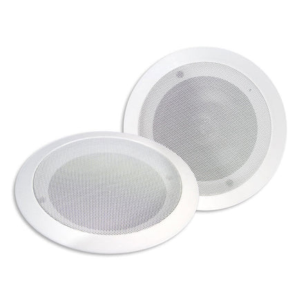 Coppia di casse bluetooth amplificate da incasso per filodiffusione cassa altoparlante 20 watt per soffitto 8 Ohms - enzoled