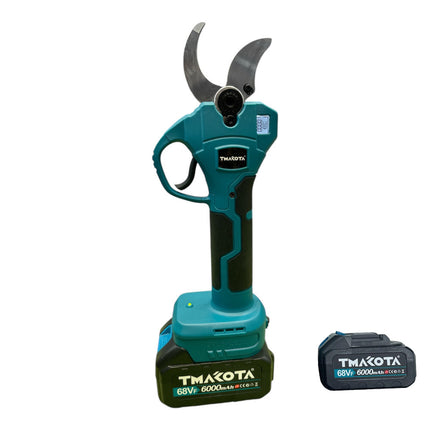 Forbici elettrica doppia batteria cesoia 68V taglio 45 mm taglia rami ricaricabile - enzoled
