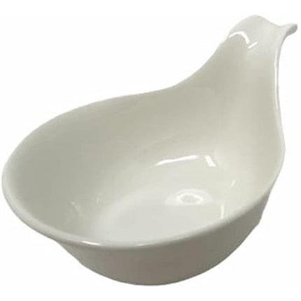 Set 3 ciotole a cucchiaio in ceramica per aperitivi snack ciotoline per salse finger food - enzoled