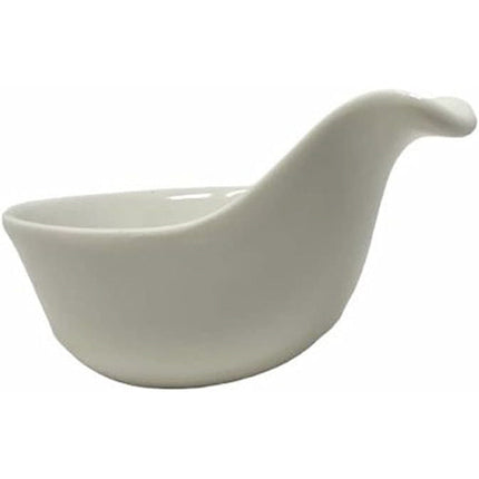 Set 3 ciotole a cucchiaio in ceramica per aperitivi snack ciotoline per salse finger food - enzoled