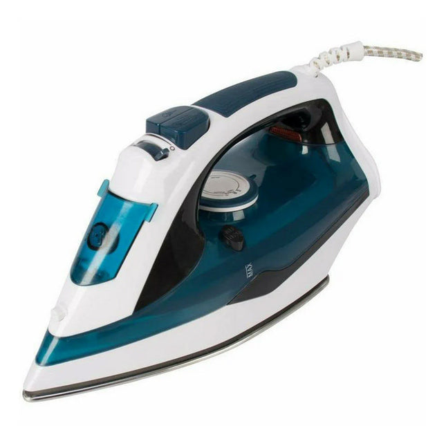 Ferro da stiro a vapore 2600 watt piastra in acciaio regolazione vapore stiratura facile - enzoled