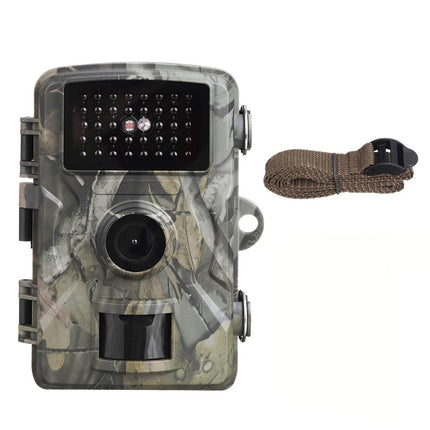 Fototrappola con sensore di movimento led infrarossi monitor 2” full hd foto camera per animali impermeabile IP66 - enzoled