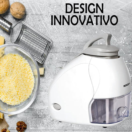 Grattugia elettrica 250 Watt gratta formaggio contenitore estraibile 250 gr - enzoled