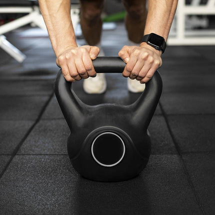 Kettlebell Pesi per Fitness Sport 2 4 6 8 10 12 16 kg Peso Palla con Maniglia Sabbia per Allenamento - enzoled