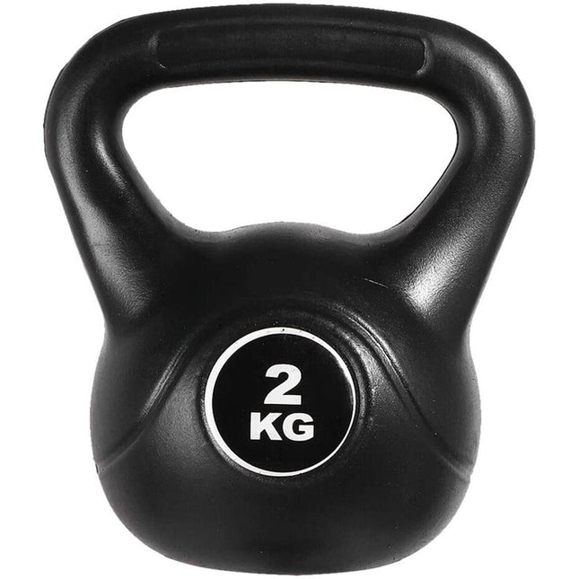 Kettlebell Pesi per Fitness Sport 2 4 6 8 10 12 16 kg Peso Palla con Maniglia Sabbia per Allenamento - enzoled