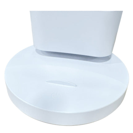 Lampada da scrivania touch a led con porta penna orologio ricaricabile pieghevole dimmerabile a tripla colorazione luce fredda calda naturale - enzoled