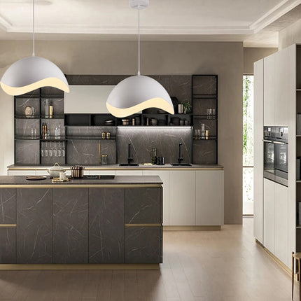 Lampadario a sospensione contemporaneo E27 lampada pendente per cucina isola soggiorno - enzoled