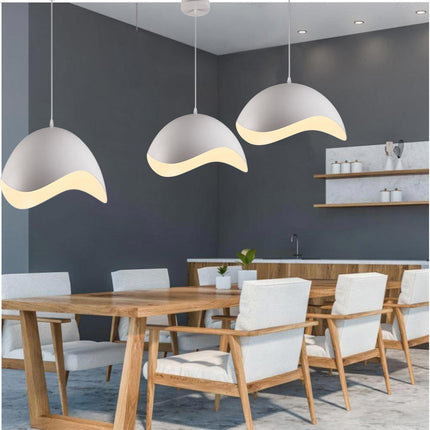 Lampadario a sospensione contemporaneo E27 lampada pendente per cucina isola soggiorno - enzoled