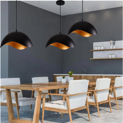 Lampadario a sospensione contemporaneo E27 lampada pendente per cucina isola soggiorno - enzoled