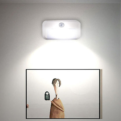 Mini plafoniera a led con sensore crepuscolare di movimento luce notturna ricaricabile usb - enzoled