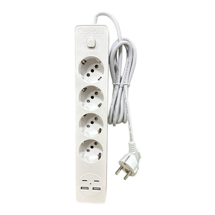 Multipresa schuko ciabatta a 2 3 4 5 posti con interruttore ON/OFF due uscite Usb due Tyoe-c 16A - enzoled