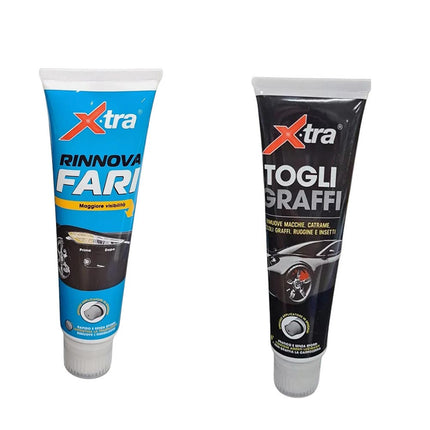 Pasta togli graffi antigraffio lucidante rimuovi graffi o rinnova pulisce fari fanali per auto moto - enzoled